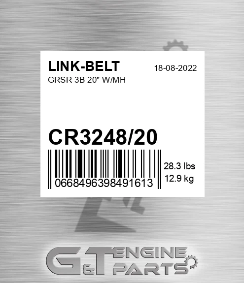 CR3248/20 Grsr 3b 20" W/mh