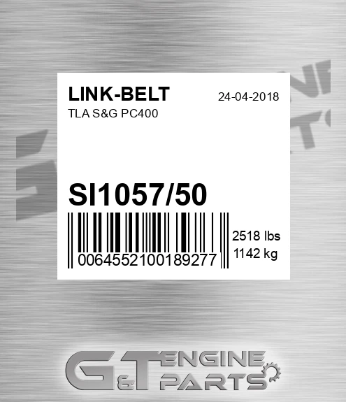 SI1057/50 Tla S&g Pc400