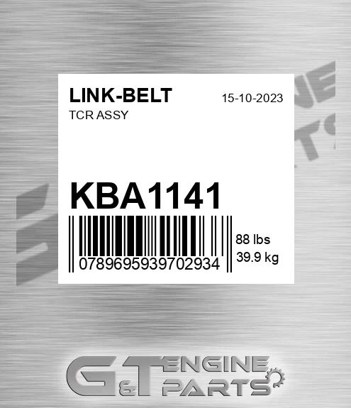 KBA1141 Tcr Assy