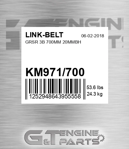 KM971/700 Grsr 3b 700mm 20mmbh