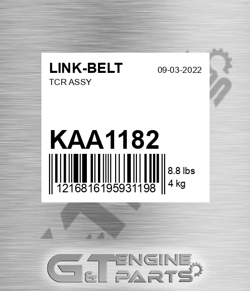 KAA1182 Tcr Assy