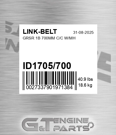 ID1705/700 Grsr 1b 700mm C/c W/mh