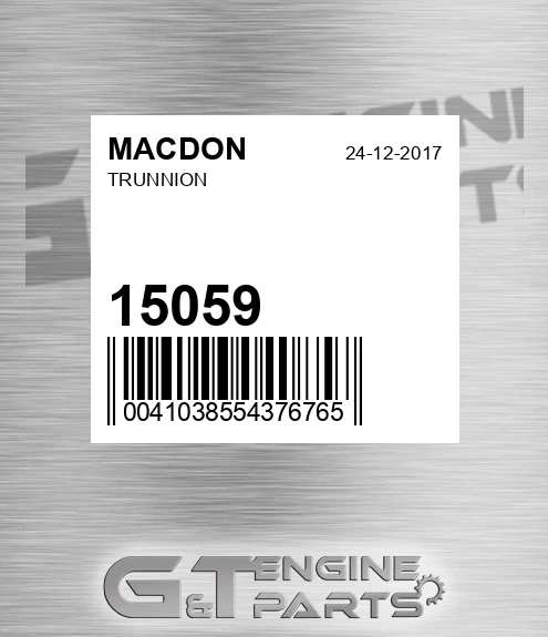 15059 Trunnion