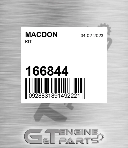 166844 MACDON Kit