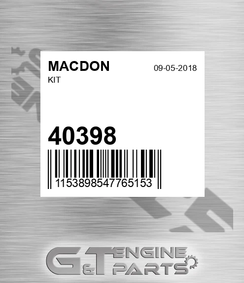 40398 MACDON Kit