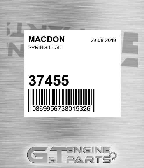 37455 MACDON Spring Leaf