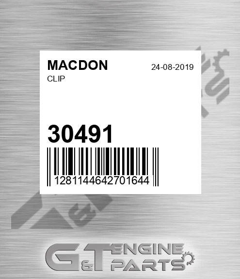 30491 MACDON Clip