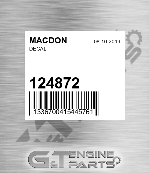124872 Decal