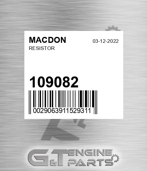 109082 Resistor