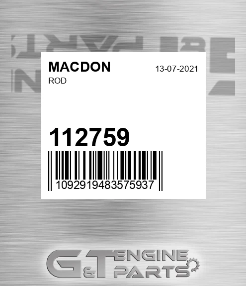 112759 Rod