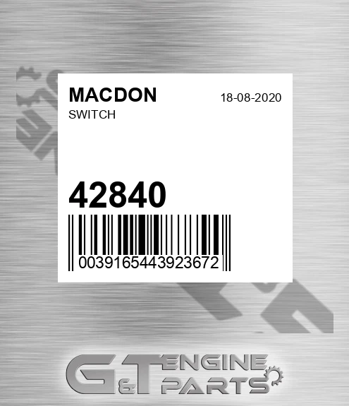 42840 MACDON Switch