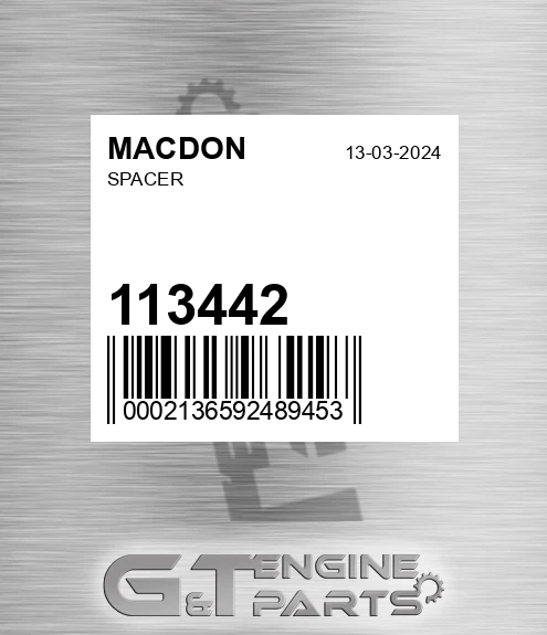 113442 Spacer