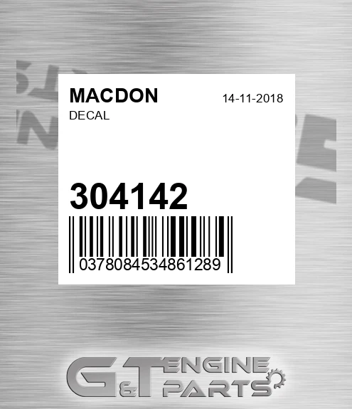 304142 Decal