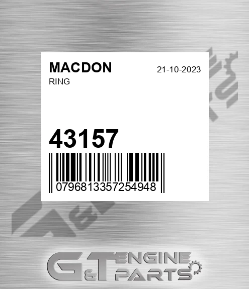 43157 MACDON Ring