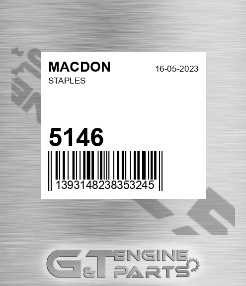 5146 MACDON Staples