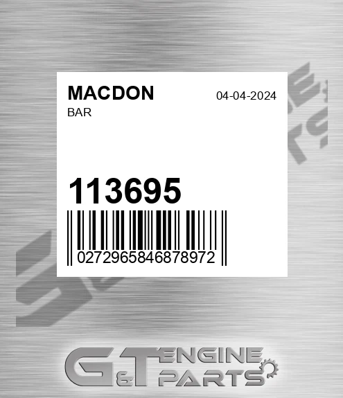 113695 Bar