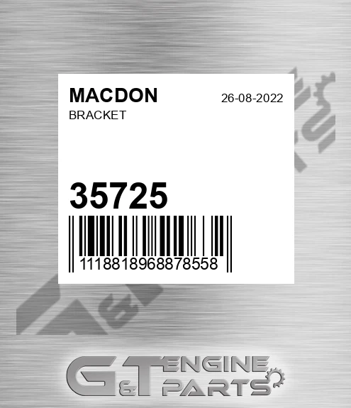 35725 MACDON Bracket