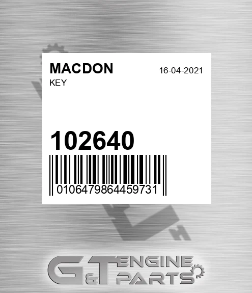 102640 Key