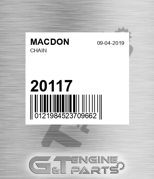 20117 MACDON Chain