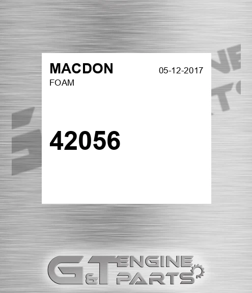 42056 MACDON Foam