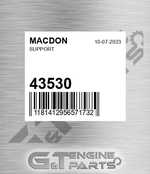 43530 MACDON Support