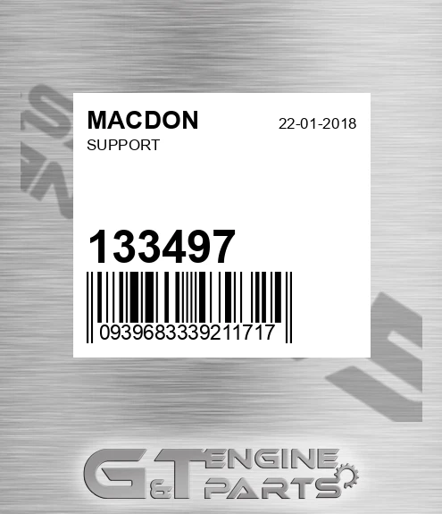 133497 MACDON Support