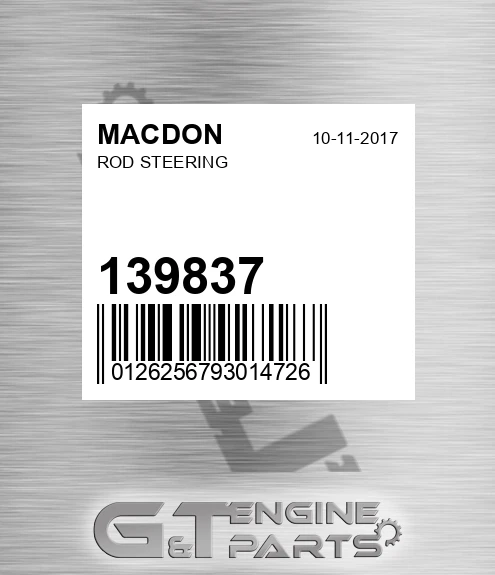 139837 MACDON Rod Steering