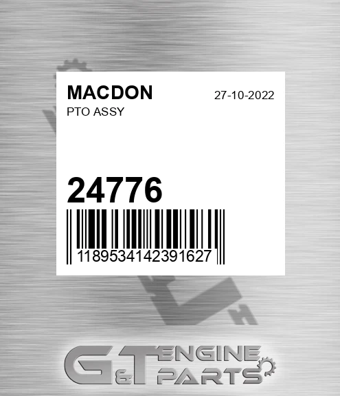24776 MACDON Pto Assy