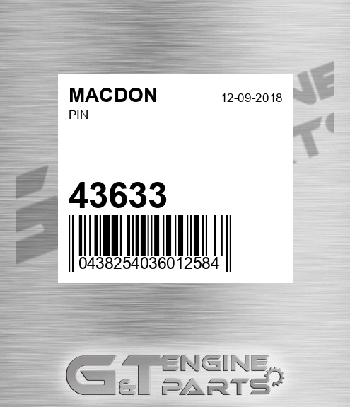 43633 Pin