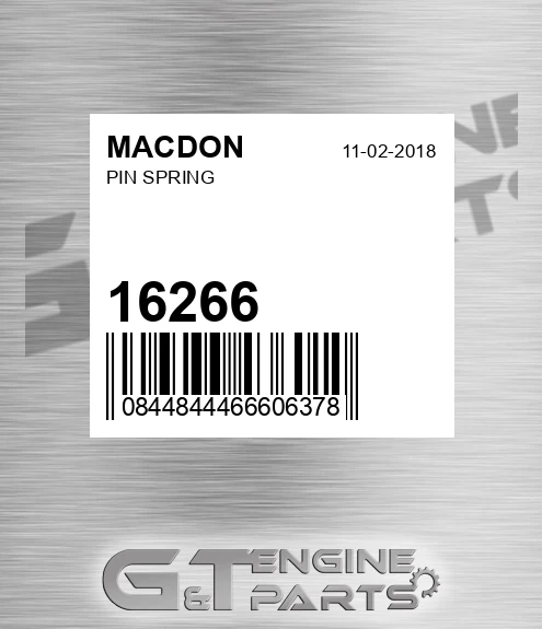 16266 Pin Spring