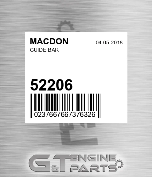 52206 Guide Bar