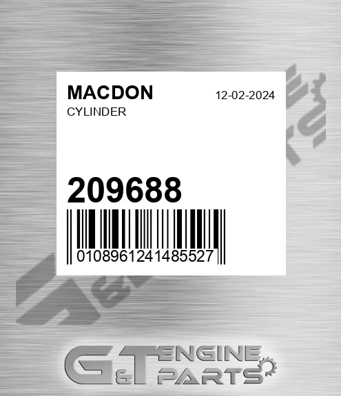 209688 Cylinder