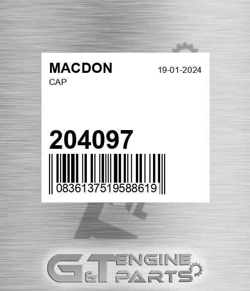 204097 Cap