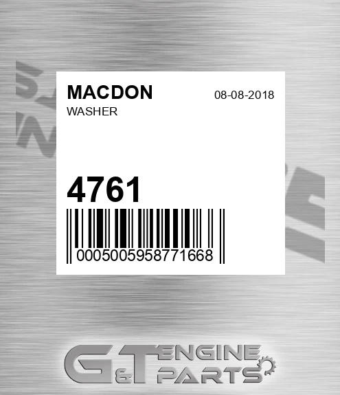 4761 Washer