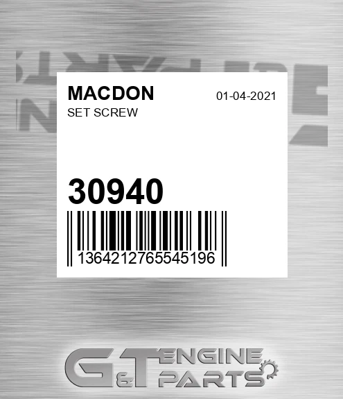 30940 Set Screw