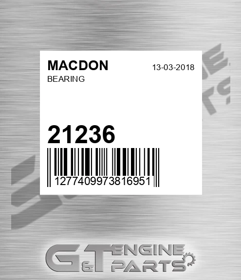 21236 MACDON Bearing
