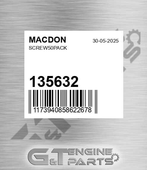 135632 Screw50pack