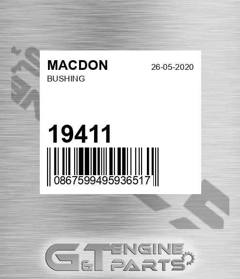 19411 MACDON Bushing