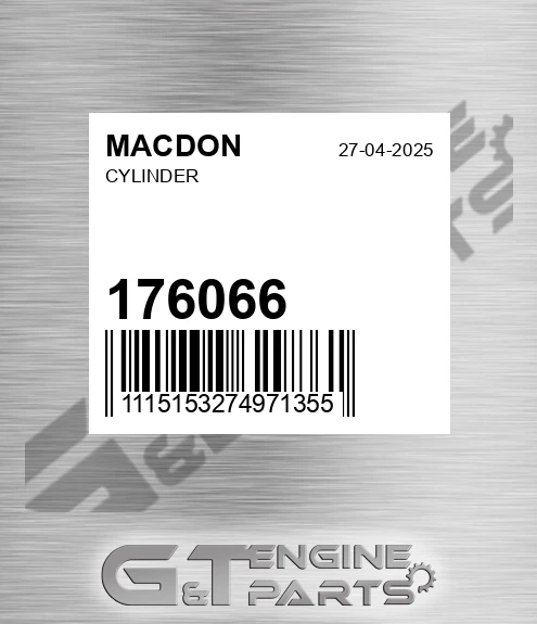 176066 Cylinder