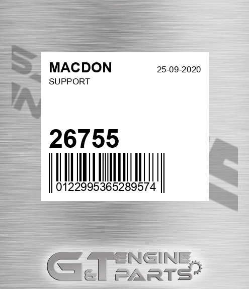 26755 MACDON Support