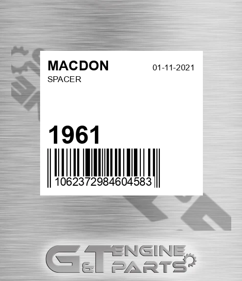 1961 MACDON Spacer