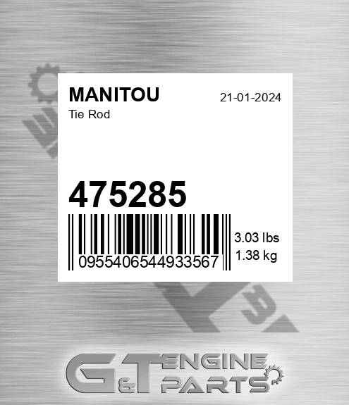 475285 MANITOU Tie Rod