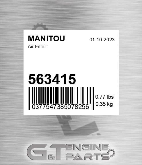 563415 MANITOU Air Filter