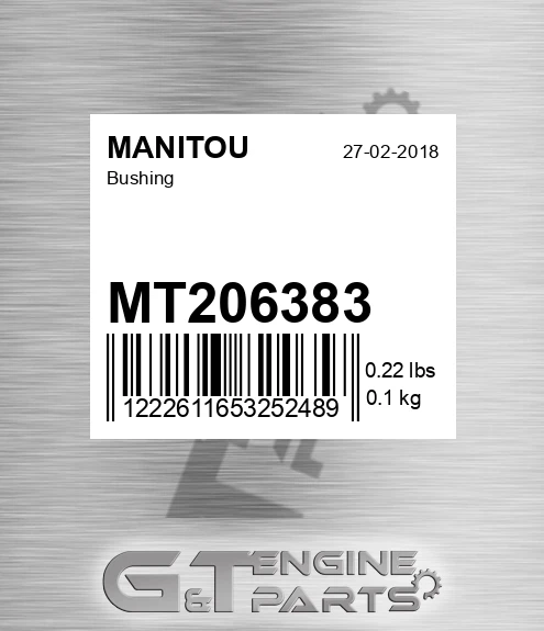 MT206383 Bushing