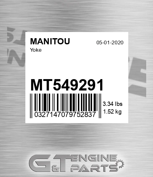 MT549291 MANITOU Yoke