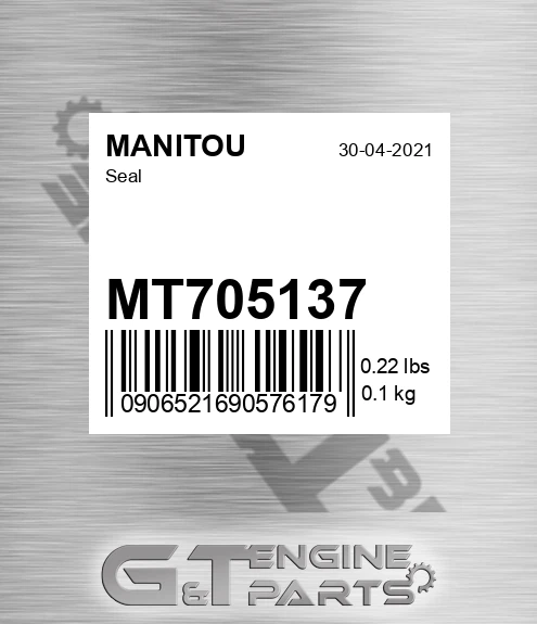 MT705137 MANITOU Seal