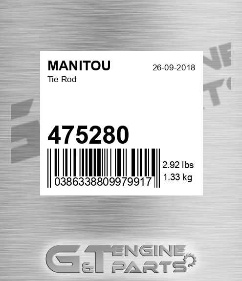 475280 MANITOU Tie Rod