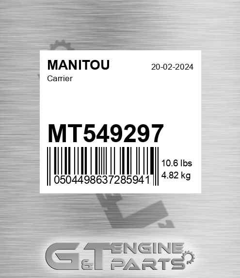 MT549297 MANITOU Carrier