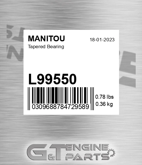 L99550 Tapered Bearing