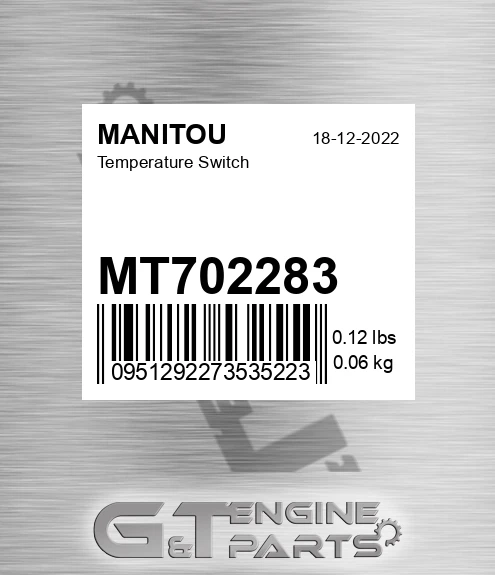MT702283 MANITOU Temperature Switch